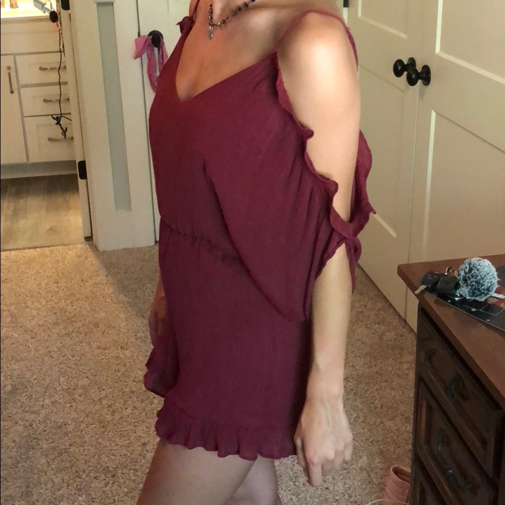red romper